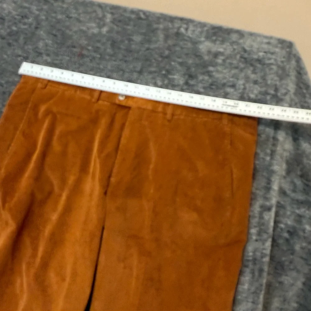 HILTLMen's Burnt Orange Corduroy‎ Pants